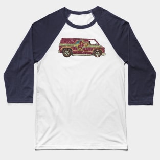 Motocross Super Van 1975 Baseball T-Shirt